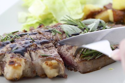 Round roast makes an appropriate alternative to flank steak.