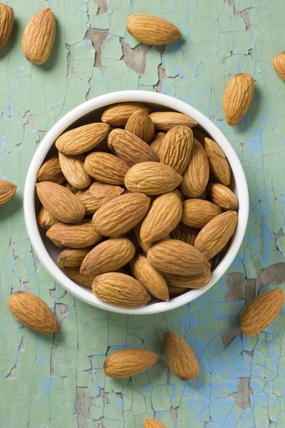 Bowl of almonds