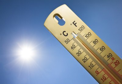 Thermometer should be kept above freezing.