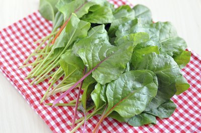 Swiss chard is a high potassium vegetable.