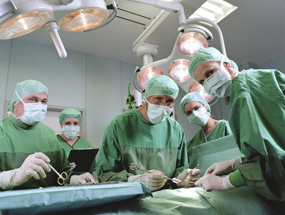 Medical team in the operating room.