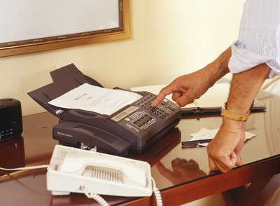 Fax is a fast way to send written communication, but it can be inappropriate for lengthy documents.