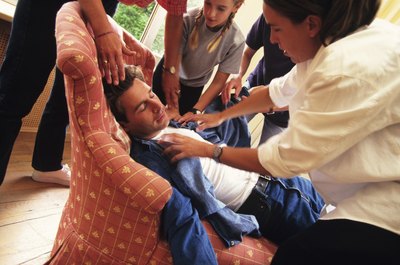 Unconscious man