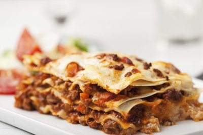 soft lasagna is another option
