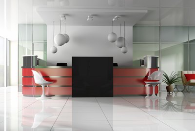 Business reception areas make a first impression on customers.
