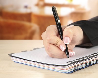 Write a 3rd list.