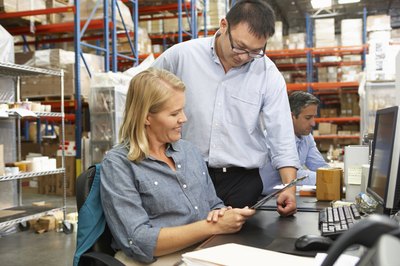 The warehouse manager has a responsibility to counsel and guide the employee.