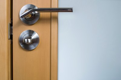 Door handles can be home to many types of bacteria.