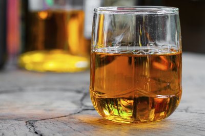 Glass of scotch