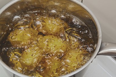 A boiled potato has 28 percent—and the instant flakes have 19 percent—of the recommended daily value of potassium.