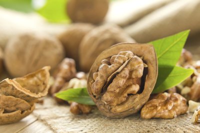 Close-up of walnuts.