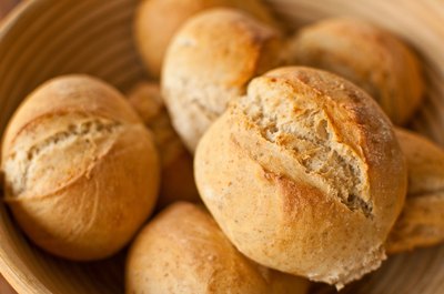 Bread rolls.