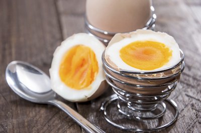 Hard boiled eggs.