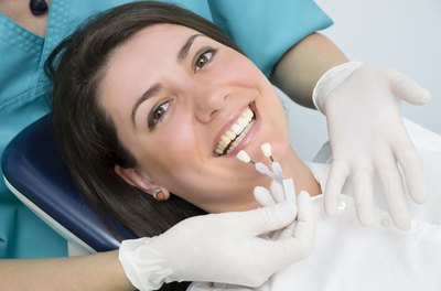 Laser dental whitening.