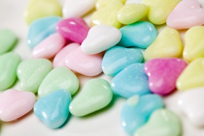 Pile of hard candy