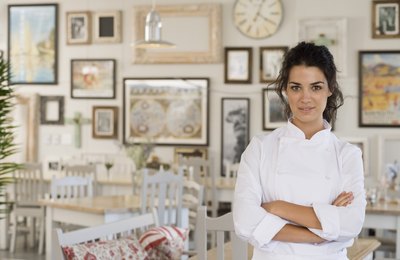 Chef in restaurant