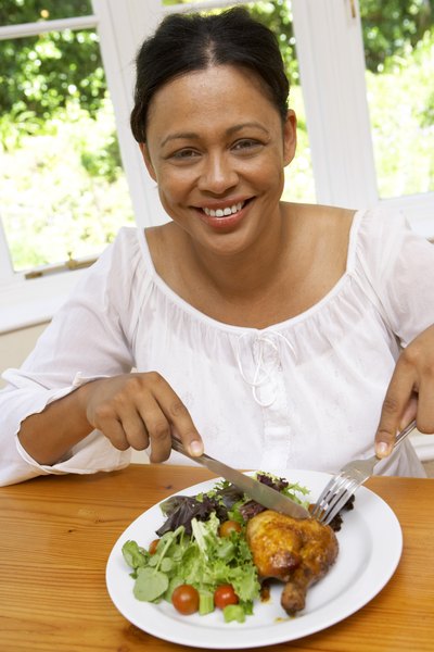 Eating light and healthy