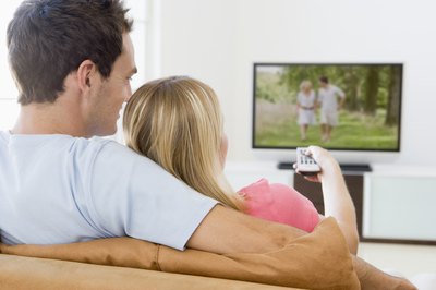 There are ways to properly view a widescreen movie on a full-screen TV.