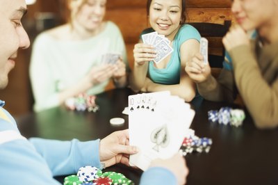 Play game with group.