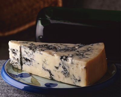 Gorgonzola is one variety of blue cheese.