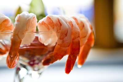Shrimp cocktail.