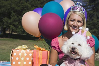 woman on her birthday