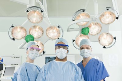 doctors in surgical scrubs