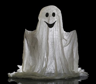 Ghosts can be scary or friendly.