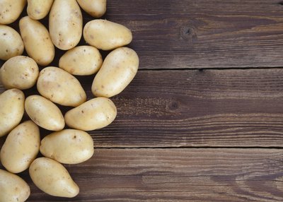 Starches like potatoes are more complex molecules.