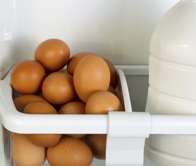 Hard boiled eggs should be cooled and refrigerated within two hours of cooking.