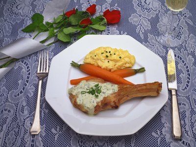 Real pork schnitzel takes time--this shortcut method takes about 15 minutes.