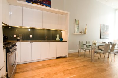 Kitchen to living space