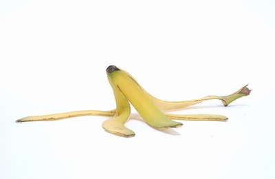 Banana skin