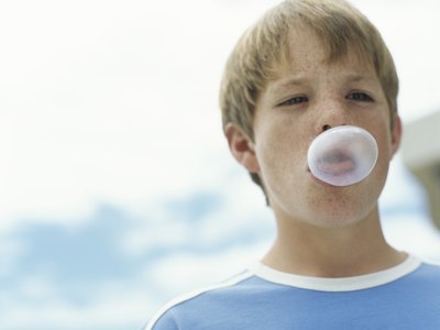 Chewing gum.