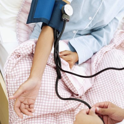 High blood pressure.