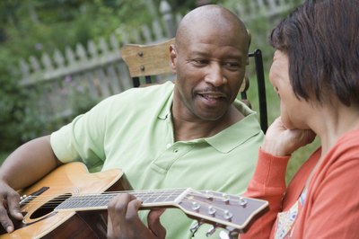 Man playing guitar