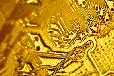 gold computer electronics