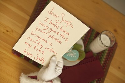 Have Santa write back.