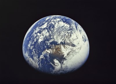 View of Earth from space