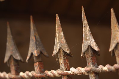 Rust is probably the most familiar form of iron oxide.