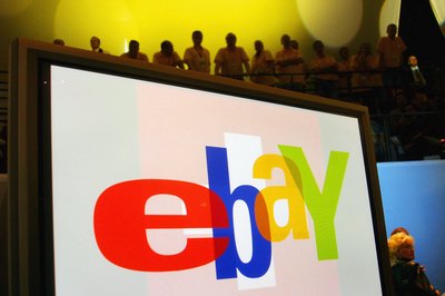 eBay logo at event