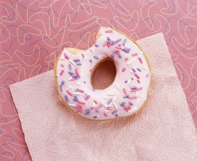 Pink napkins.