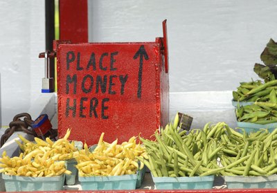 Take advantage of health trends by opening a fruit and vegetable stand.