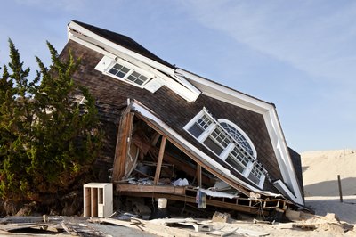 hurricanes can topple homes