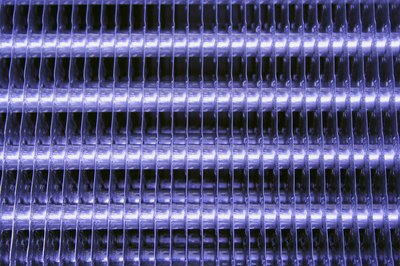 Coils transform liquid to gas.