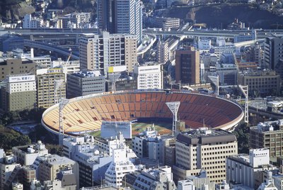 Baseball stadium.