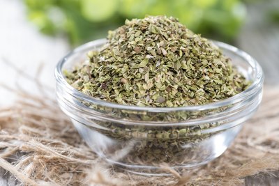 Dried Italian seasoning.