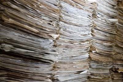 Many paper mills use recovered paper to make new paper.