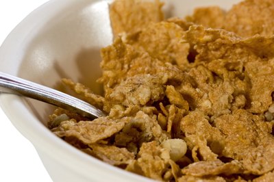 Eat a bowl of high-fiber cereal.