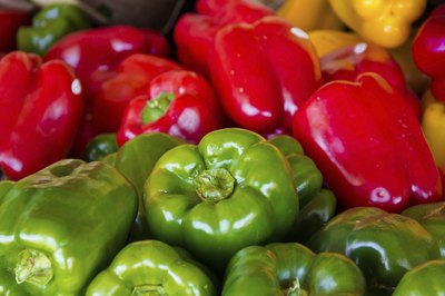 All peppers are green at first, turning color as they mature.